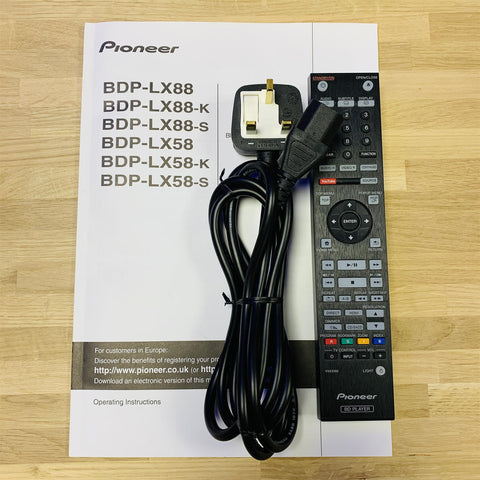 Pioneer BDP-LX58-K Blu Ray Player