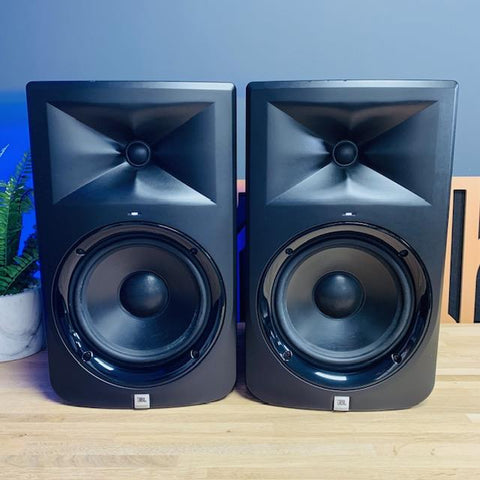 JBL LSR308 Series 3 Active Studio Monitor Speakers (Pair)