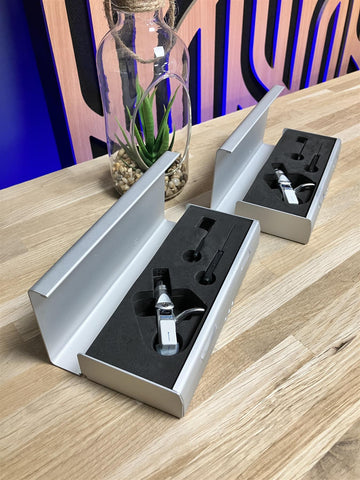 Shure N-WHLB White Label DJ Cartridges & Stylus (Pair) In Case