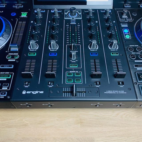 Denon DJ Prime 4 DJ Controller With Swan Flight Case