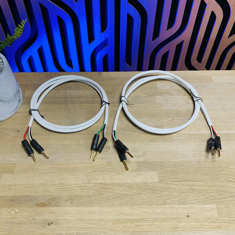 Atlas Install 4 Speaker Cable 1.6M (Pair) With Banana Terminals