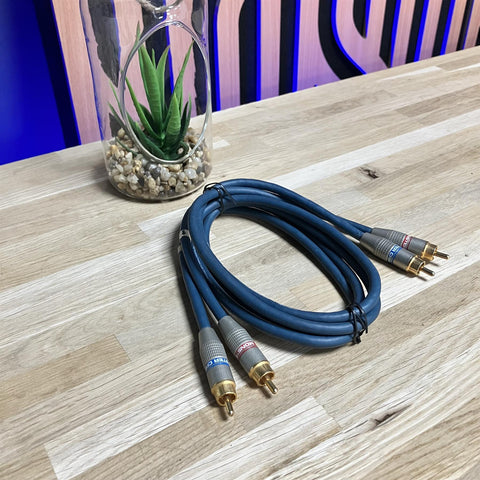 Monster Interlink 300 RCA Pair 1 Metre Length Audio Cable
