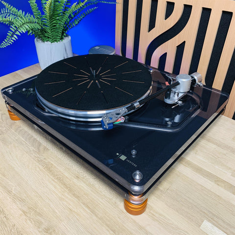 Vertere MG1 MkII Turntable fitted with Super Groove HB Tonearm and Mystic Cartridge