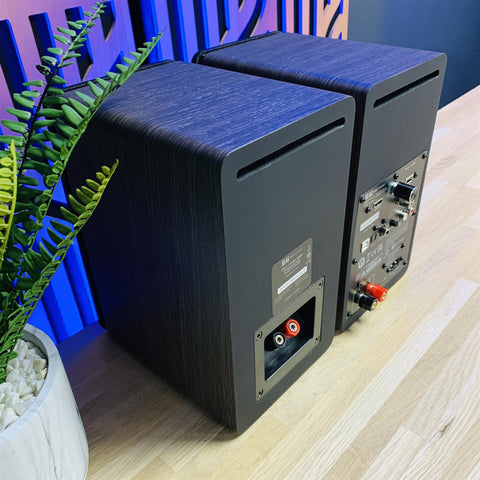 Elac Debut ConneX DCB41 Bluetooth Active Monitor Speakers Dark Walnut (Pair)