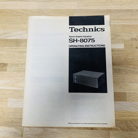 Technics SH-8075 Graphic Equaliser