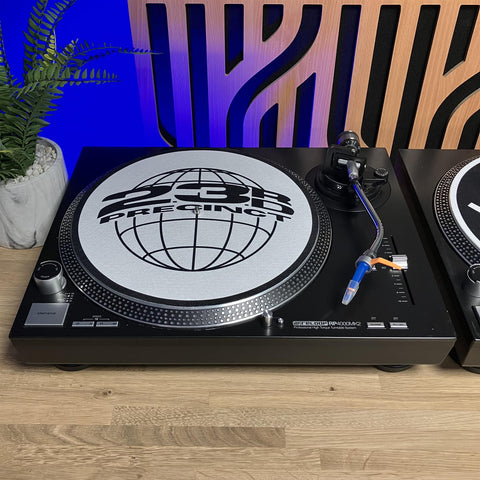 Reloop RP-4000 MK2 Direct Drive DJ Turntables With Ortofon DJ S MKII Cartridges