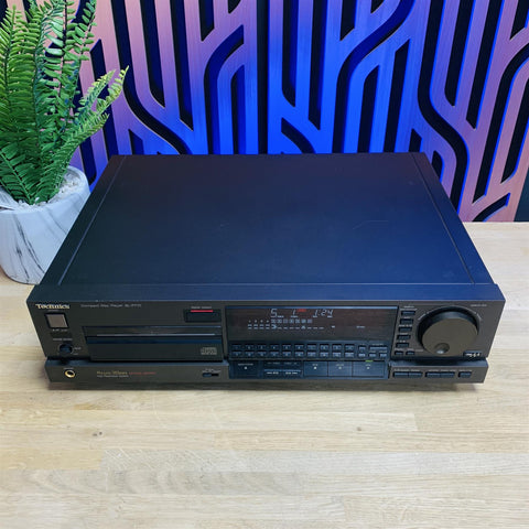 Technics SL-P770 CD Player 18-Bit 4DAC Class AA 1988 Vintage