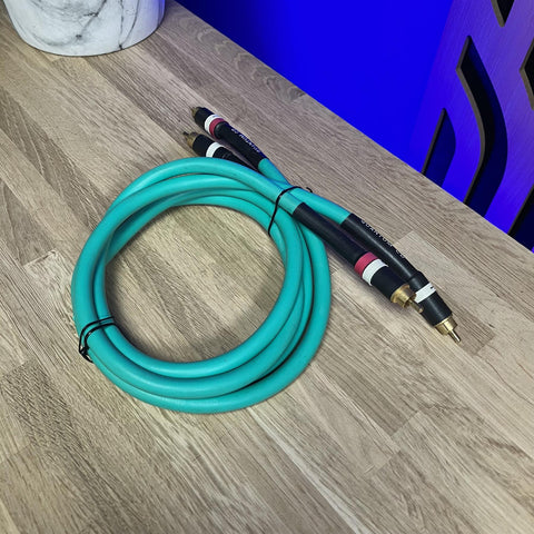 Tara Labs Quantum CD Cable Audio Interconnect Pair RCA Phono 1M