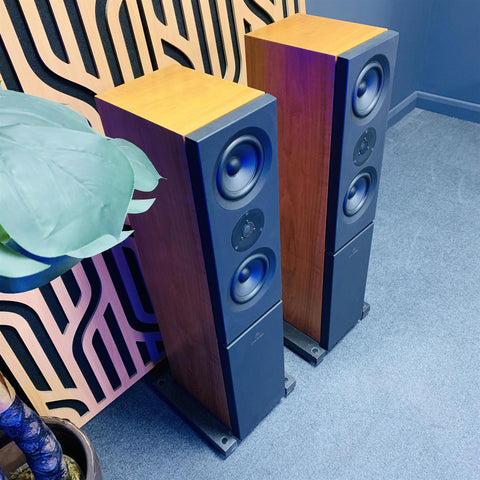 LINN Kaber LS500 Speakers 3-Way 150 Watt Infinite Baffle Hi-fi Loudspeakers (Pair)