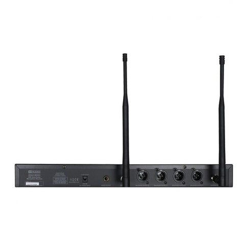 W-Audio DQM-800H Quad Handheld UHF Radio Microphone