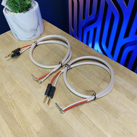 Atlas Equator 2.0 Speaker Cable 0.5M (Pair) With Banana Terminals