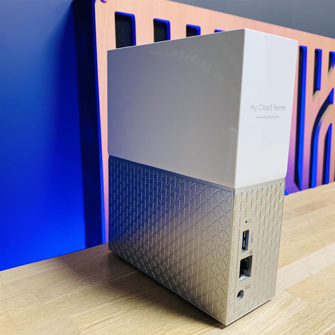 WD 4TB My Cloud Home Personal Cloud White Network-Attached Storage (NAS)