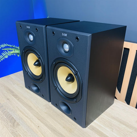 Bowers & Wilkins DM601 S2 Speakers Pair (Black Ash)