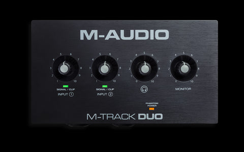 M-Audio M-Track Duo 2-channel USB Audio Interface