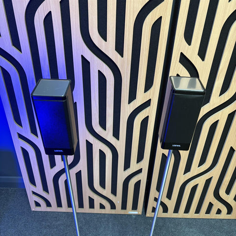 LOEWE S1 Stereo Speakers With Stands
