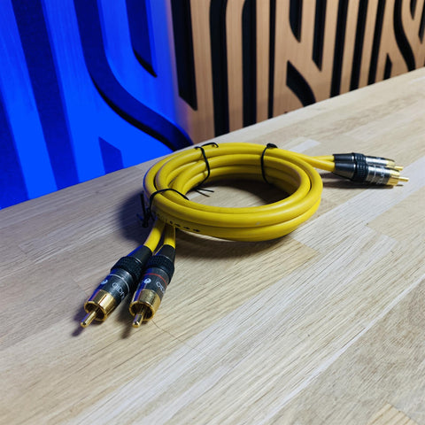 Cambridge Audio Pacific Interconnect RCA Phono Lead Cable 1m (Pair)