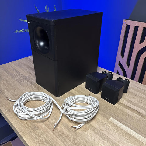 Bose Acoustimass 3 Series IV Subwoofer with 2 Cube Speakers
