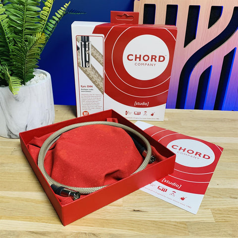 Chord Epic Aray Naim 5 Din to 5 Din Analogue Cable (1m)