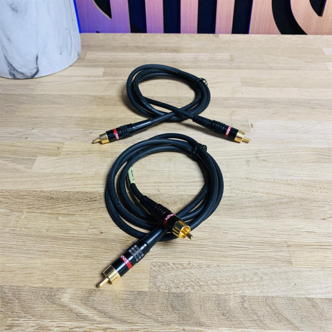 Linn Black RCA Interconnects (Pair) 1.2 metres