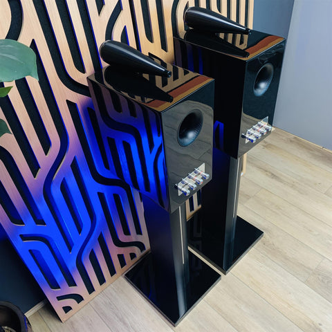 Bowers & Wilkins 705 S3 Speakers With Stands (Pair) Black Gloss