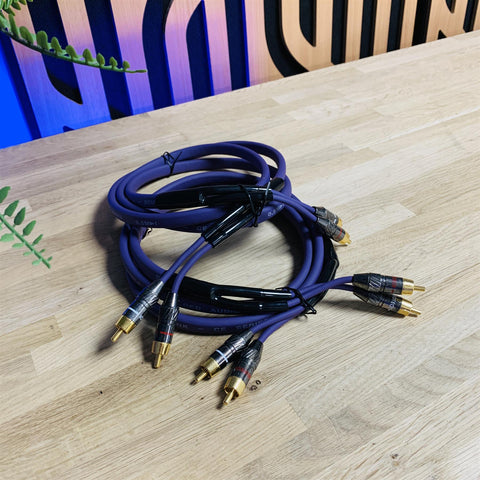 Neotech KHS-321 Double X Shielded Audio Link Interconnect Cable 1.5m (Pair)