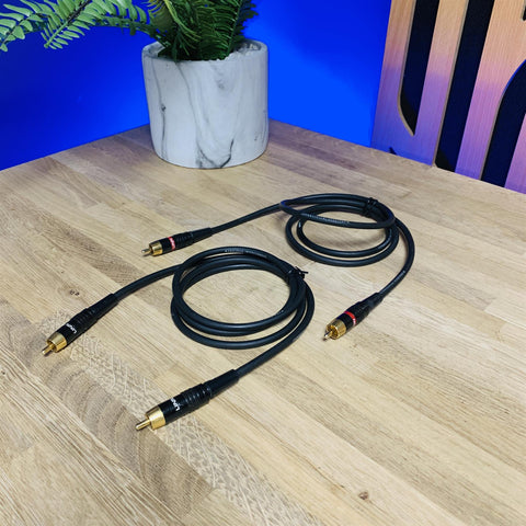 Linn Black RCA Interconnects (Pair) 1.2 metres