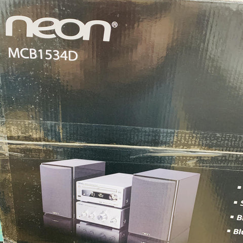 Neon MCB1534D Micro Hi-Fi System With Bluetooth, CD, MP3, FM+RDS For DAB+