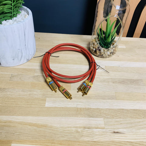 Van Den Hul 'The Bay' C5 Hybrid Stereo RCA Cable Pair (0.8m)