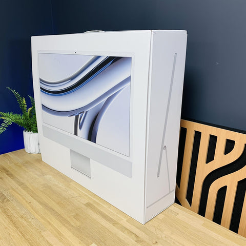 Apple iMac 24-inch M3 2023 Silver 8GB RAM 256GB SSD