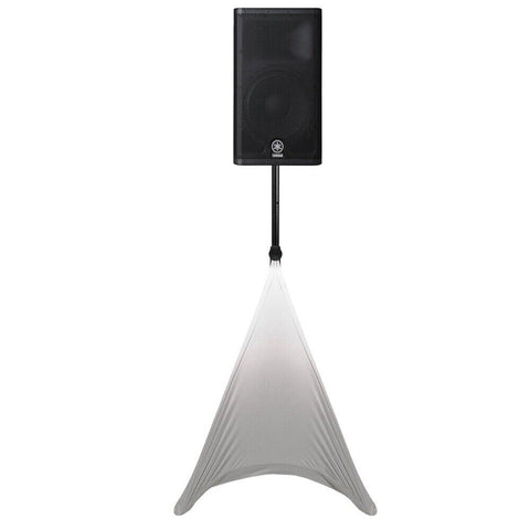 PAIR Gorilla White DJ PA Speaker Stand Cover Lighting Scrim Screens