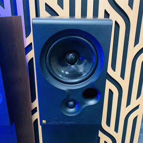 Kef CODA 9 Floor Standing Loud Speakers (Pair) Black Ash