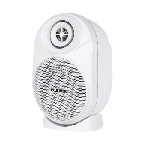 Clever Acoustics BGS 20T White 100V Speakers (Pair)