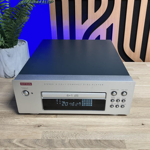 Ditton DM-250 Stereo 6 CD + 1 Compact Disc Player