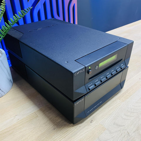 Cyrus CDi CD Player & PSX-R Power Supply (Black)