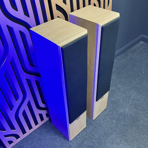 Acoustic Energy Aegis Evo Three 3 Speakers (Pair) Light Maple