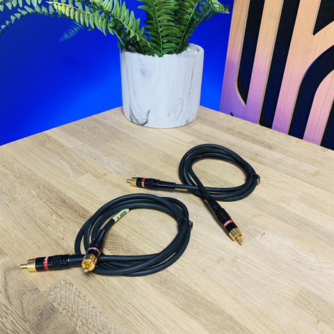 Linn Black RCA Interconnects (Pair) 1.2 metres