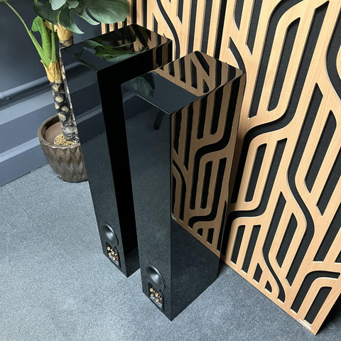 Bowers & Wilkins B&W CM8 Floor-Standing Speaker Pair (Piano Black)