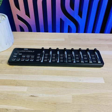 Korg nanoKONTROL2 Slimline USB MIDI Controller Black