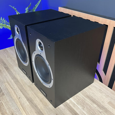 Tannoy Eclipse One 1 Black Ash Bookshelf Speakers