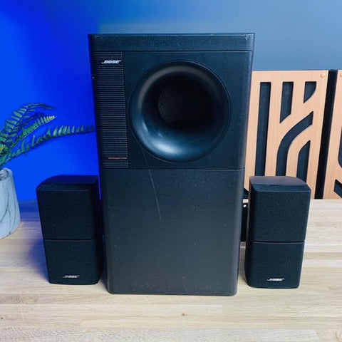 Bose Acoustimass 3 Series 4 Subwoofer & and Cube Speakers (Pair)