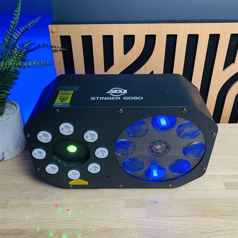 ADJ Stinger Gobo 3-FX-IN-1 Lighting Effect