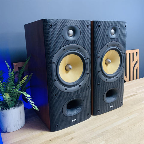 B&W Bowers & Wilkins DM602 S3 Bookshelf Speakers (Pair)