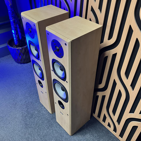 Acoustic Energy Aegis Evo Three 3 Speakers (Pair) Light Maple