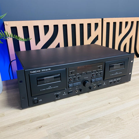 Tascam 202 MK VII Double Cassette Deck