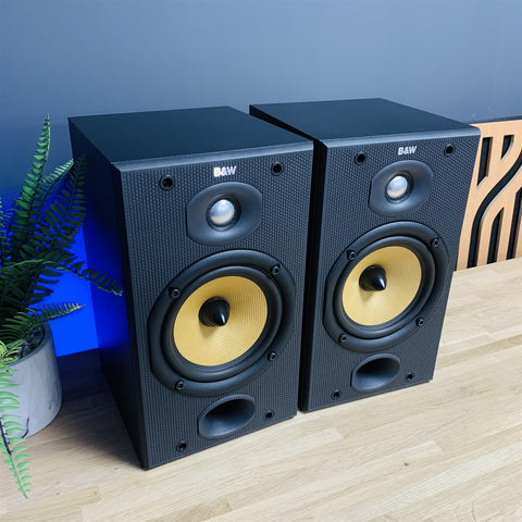 Bowers & Wilkins DM601 S2 Speakers Pair (Black Ash)