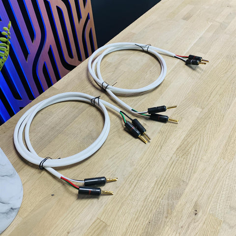 Atlas Install 4 Speaker Cable 1.6M (Pair) With Banana Terminals