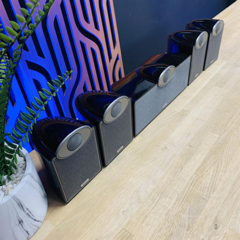Set 5 Tannoy SFX 5.1 Speakers (No Subwoofer) Inc Brackets