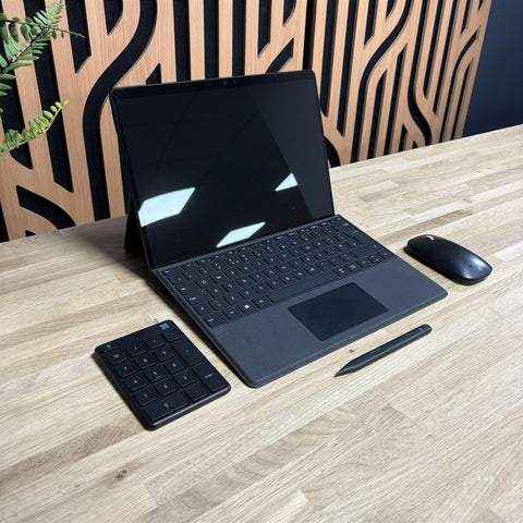 Microsoft Surface Pro 8 Bundle With Surface Pro Signature Keyboard, Number Pad + Pen And Bluetooth Modern Mobile Mouse