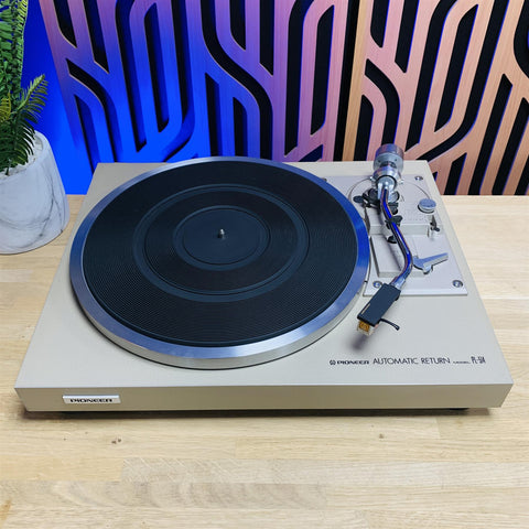 Pioneer PL-514 Automatic Return Turntable With Audio Technica Cartridge & Stylus