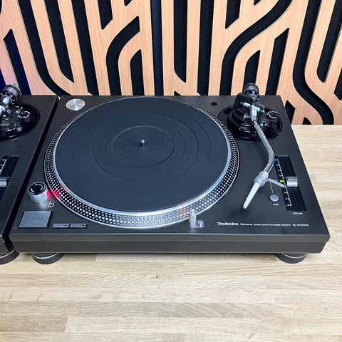Technics SL-1210 MK3D DJ Turntables With Ortofon Concorde Pro Cartridges & Syli (Pair)